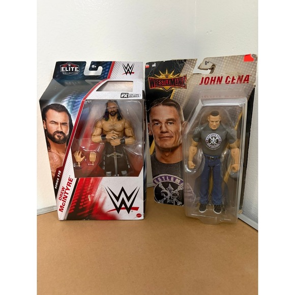 Mattel Other - WWE Elite Series 115 Drew McIntyre & John Cena WrestleMania Action Figure Lot